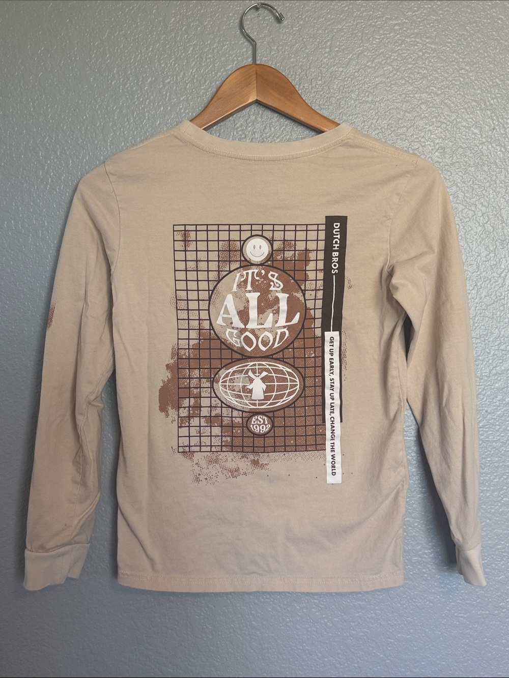 Dutch Bros Long Sleeve It’s All Good T-shirt